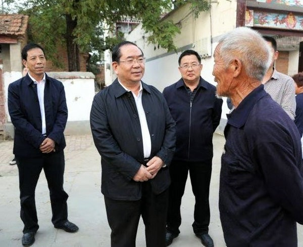 丁福浩到项城调研指导脱贫攻坚工作
