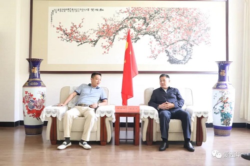田庆杰会见广东佛山铝型材设备制造有限公司董事长张传来一行2.jpg