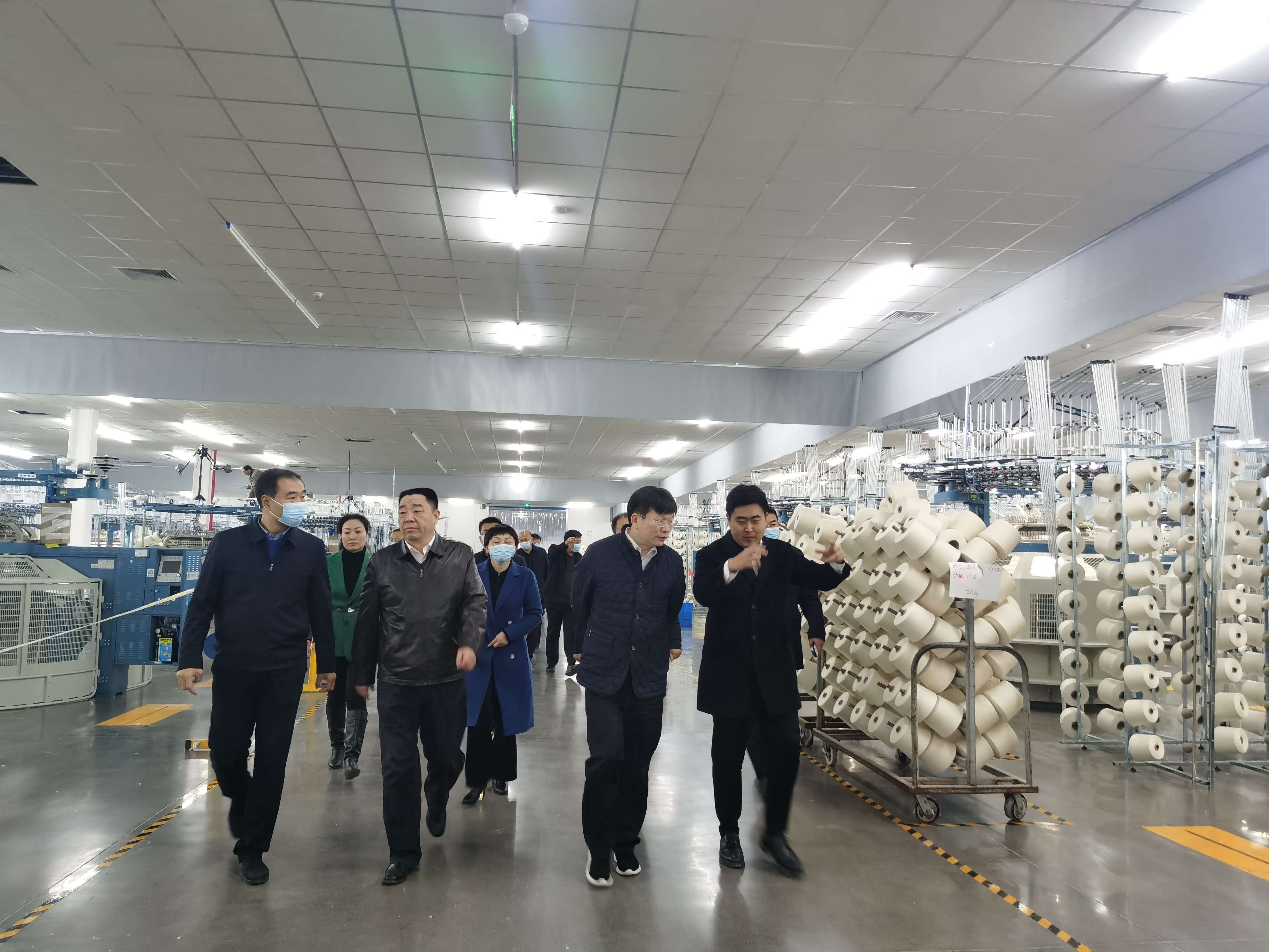 周口市委常委常务副市长马建平带队调研港区商水县三个一批重点项目